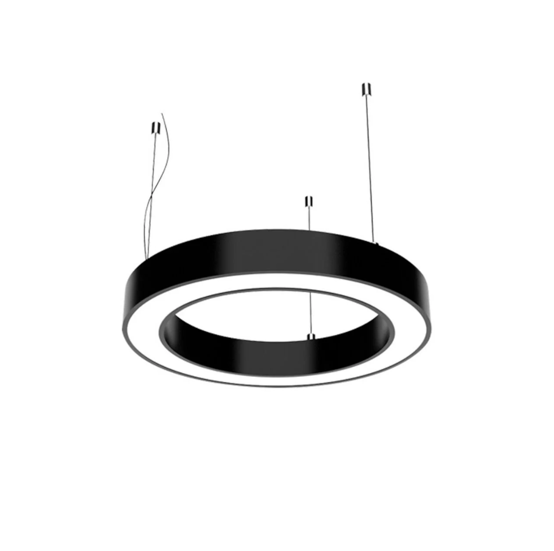 Linear Aydınlatma Yuvarlak Sıva Üstü Yüksek Lümen Samsung Çip (askı aparatı dahil)