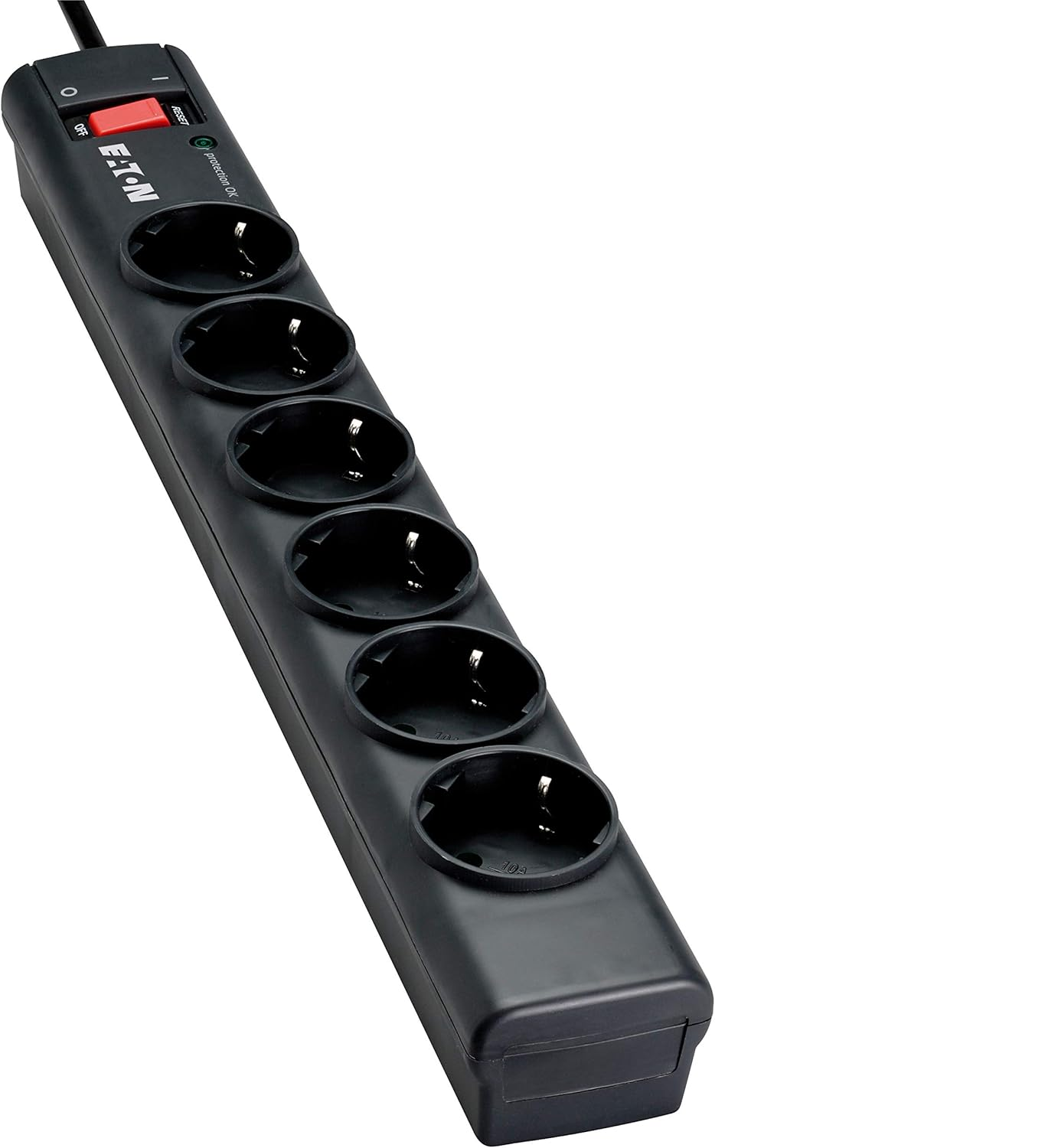 Eaton 6'lı Akım Korumalı Priz Siyah Anahtarlı Surge Hunter PS6D Strip-6