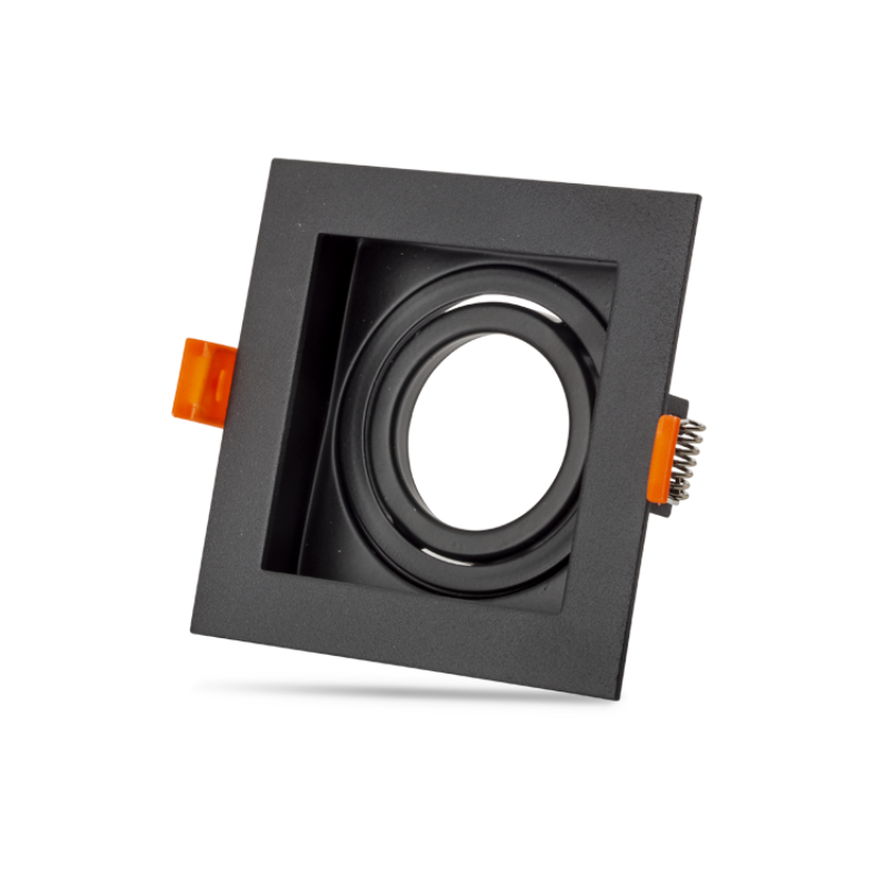 NOAS AMAZON SİYAH/BEYAZ KARE BOŞ KASA (GU10 DUYLU) YL60-1360/YL60-1361