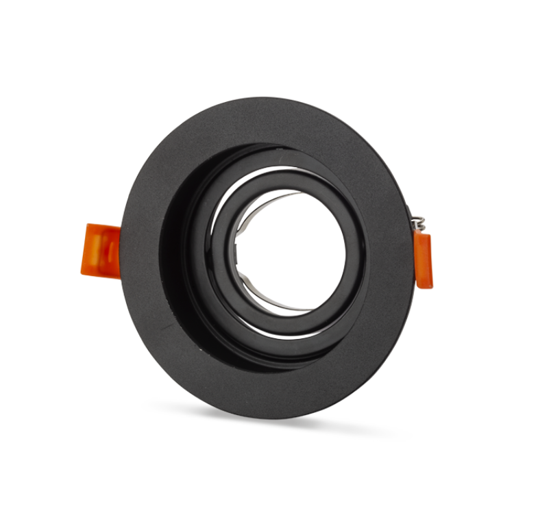 NOAS AMAZON SİYAH/BEYAZ YUVARLAK BOŞ KASA (GU10 DUYLU) YL60-1660/YL60-1663