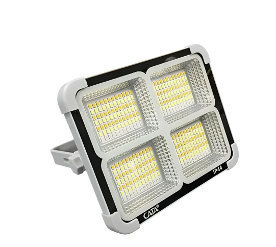 Cata Miami 200W Portatif Taşınabilir Şarjlı Solar Led Projektör Dimlenebilir Işık CT-4698